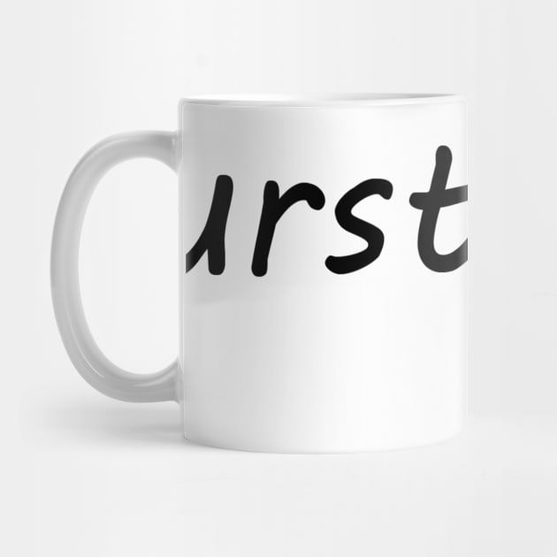 Thursty by SpellingShirts